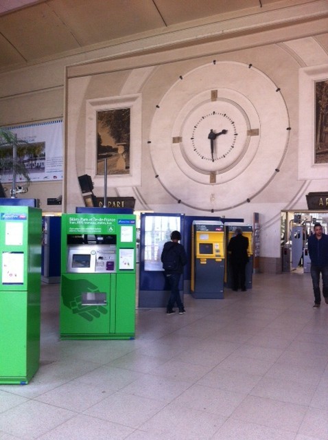 intérieur gare de Versailles Chantiers