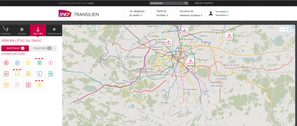 BIllet TN Astuce du jour comment voir l'état du trafic (2)