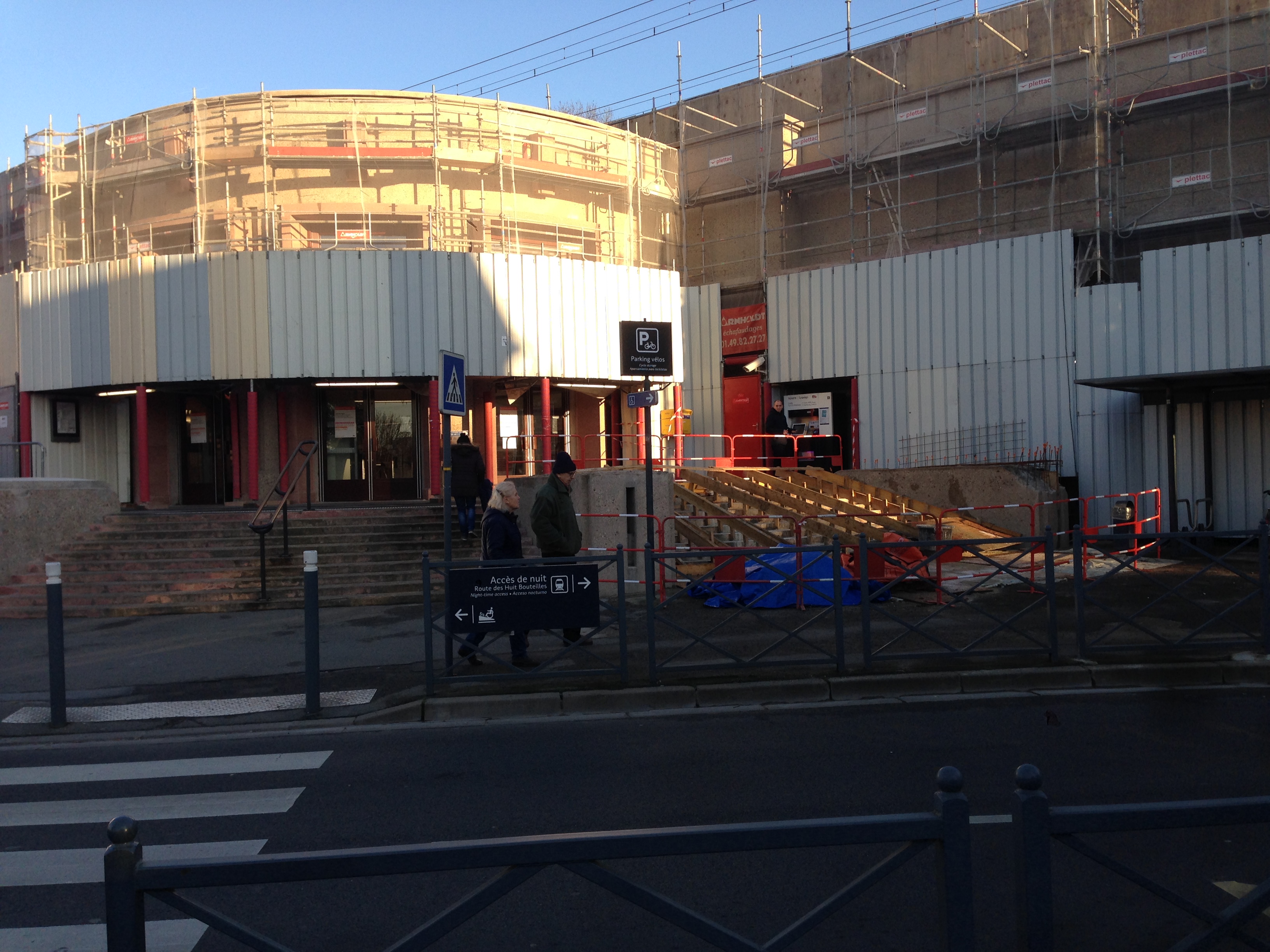 Ça avance en gare de Chaville Rive Gauche Ça avance en gare de Chaville Rive Gauche