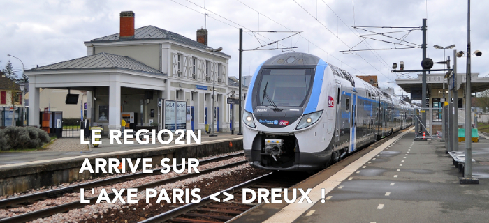 Regio2N - Axe Dreux - Gare de Montfort l'Amaury-Méré