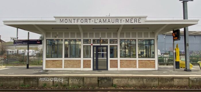 Abri voyageurs de Montfort-l'Amaury – Méré : vue d'ensemble