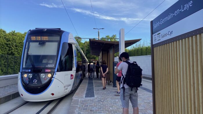 Saint-Germain-en-Laye - Inauguration tramway T13