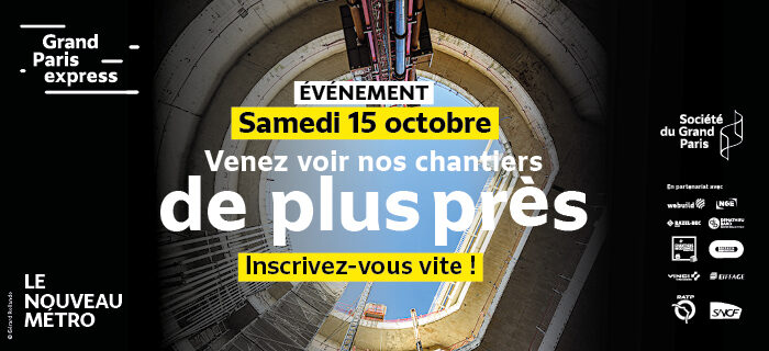 Journée portes ouvertes 2022 du Grand Paris Express
