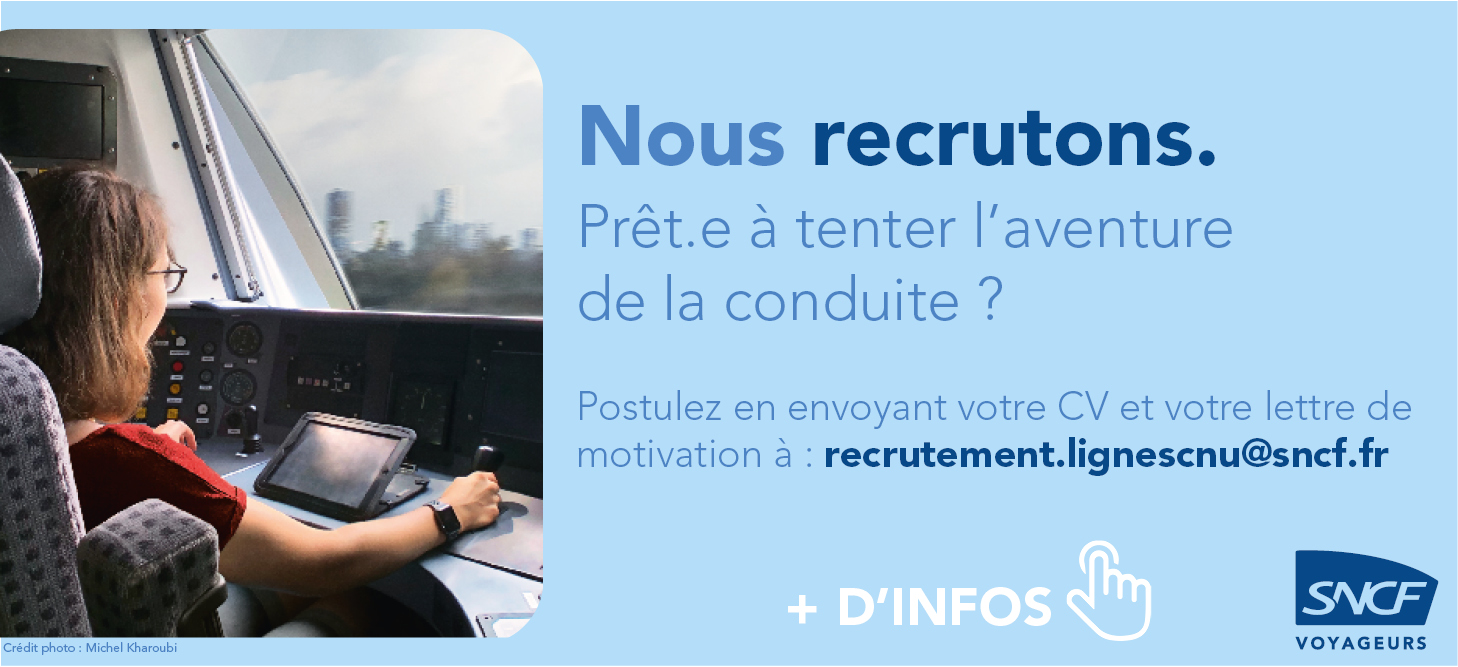 Posez vos questions à un conducteur / une conductrice de trains