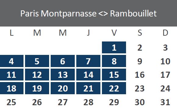Travaux décembre 2023 – Paris-Rambouillet
