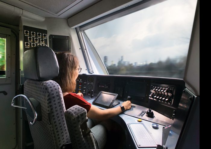 Conductrice de train
