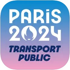 Logo de l'appli Transport Public Paris 2024