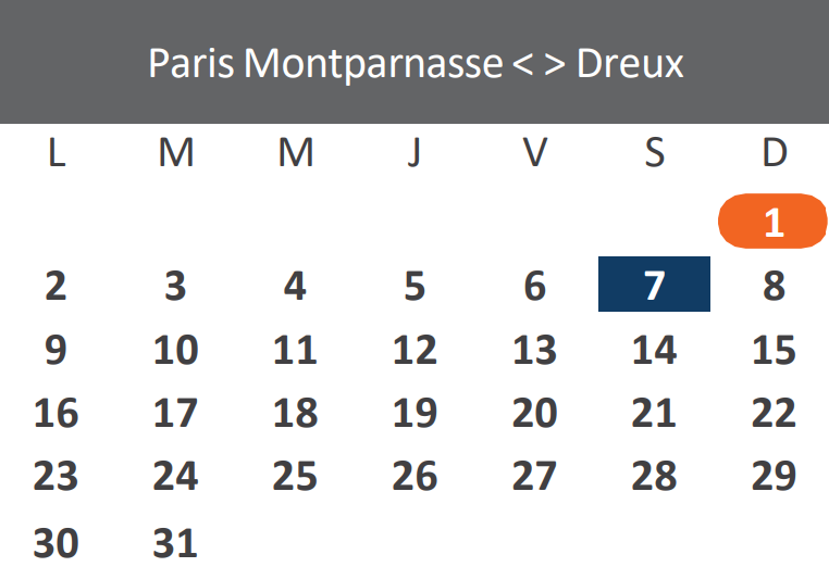 Travaux décembre 2024 - Paris-Dreux