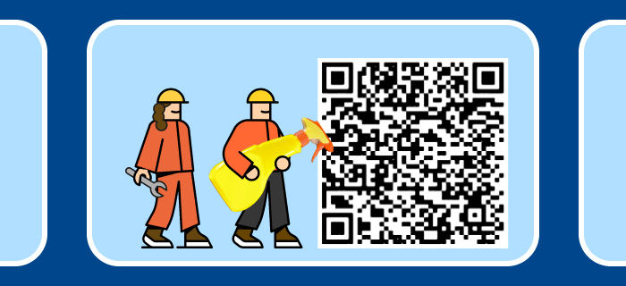 Problèmes de confort, de propreté à bord de nos trains ? Flashez nos QR codes !