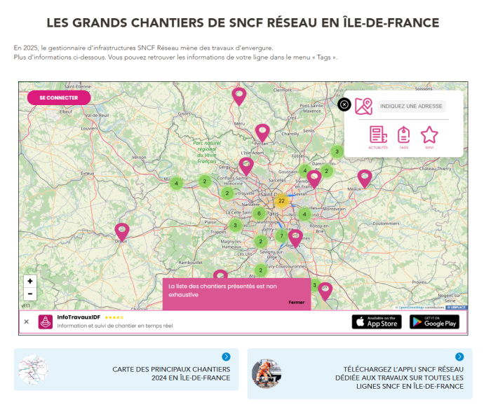 Les Grands Chantiers de SNCF Réseau en Île-de-France - blog des lignes N&U