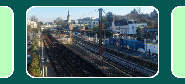 Avancée des travaux de mise en accessibilité de la gare de Bellevue