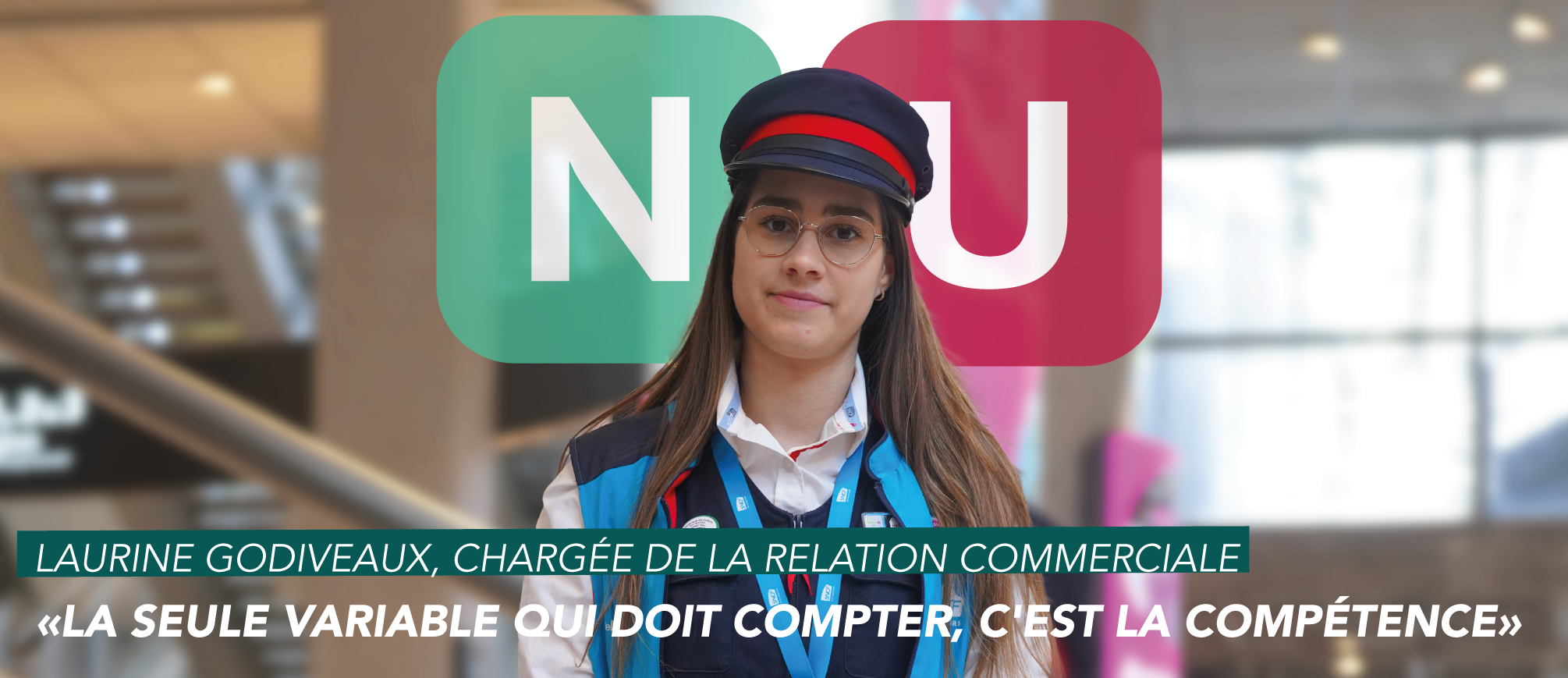 Laurine Godiveaux, agente SNCF témoigne