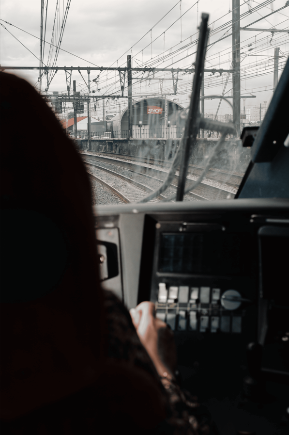 Conductrice train SNCF ©Aurore Baron