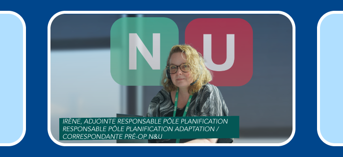 Irène, responsable planification